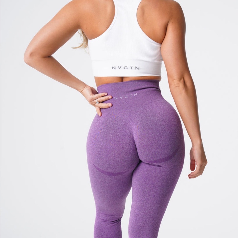 NVGTN Women's Lavender Leggings contour